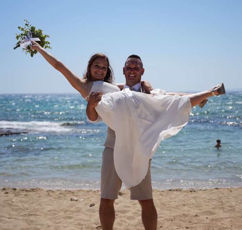 Svadba na pláži - Cyprus AP1